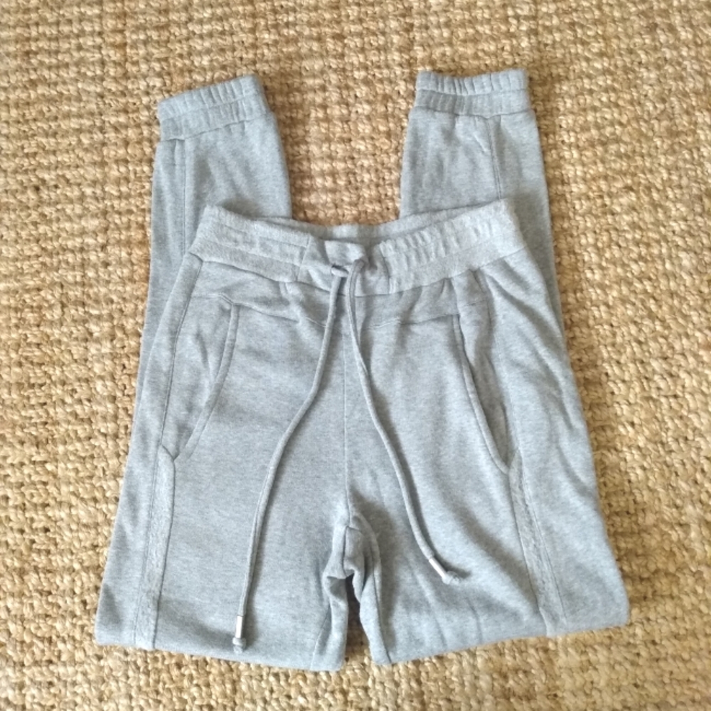 Democracy High Rise Heather Gray Joggers